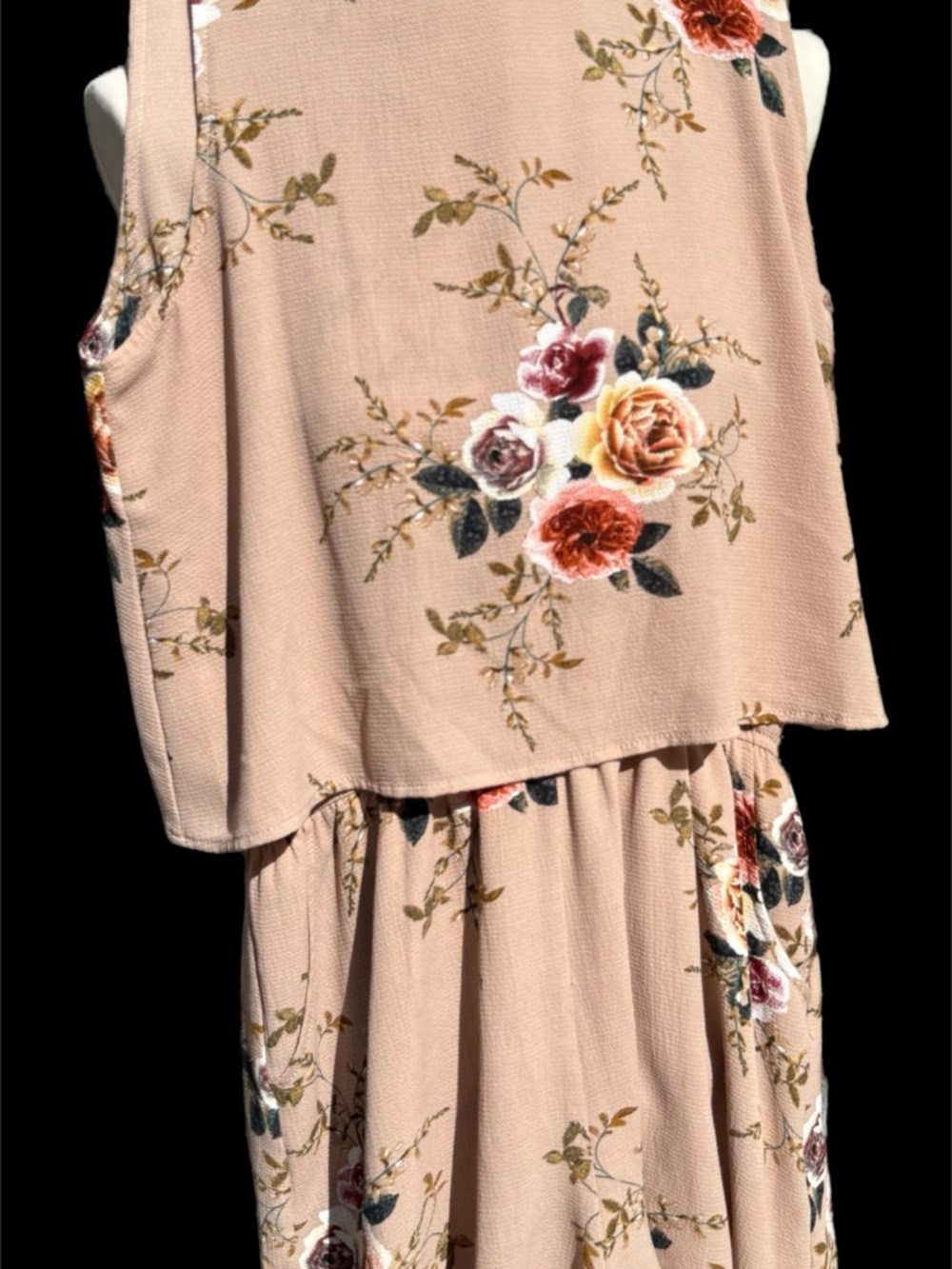 Umgee medium floral shorts romper sleeveless - Picture 2 of 7